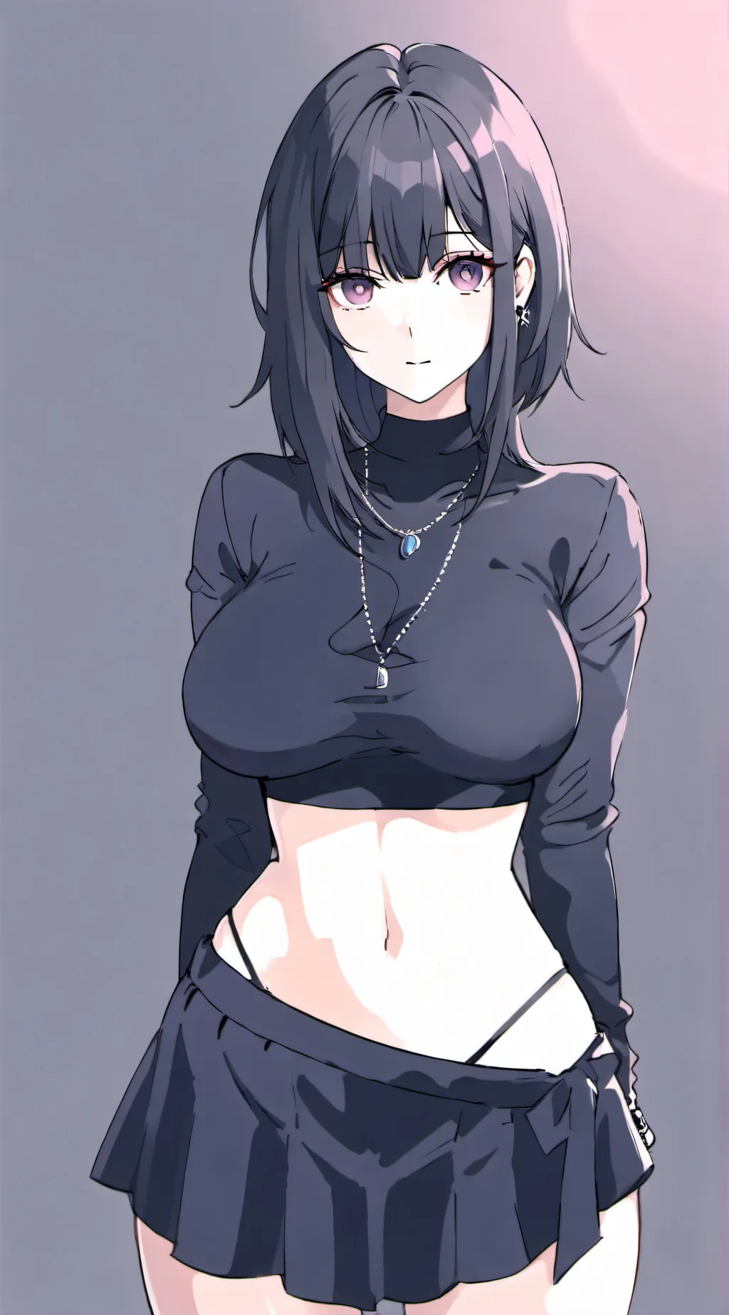 ai character: luna/lunar background