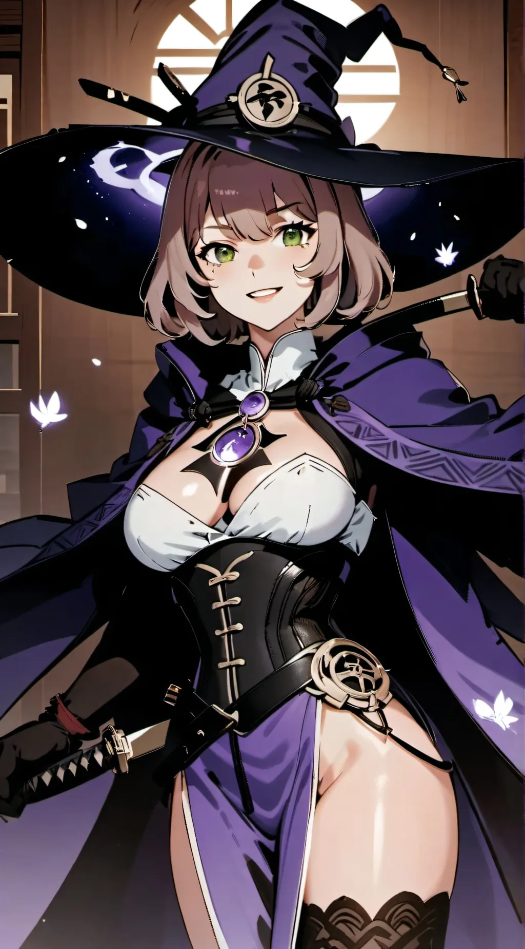 ai character: Lisa ♥︎(Genshin)♥︎ background