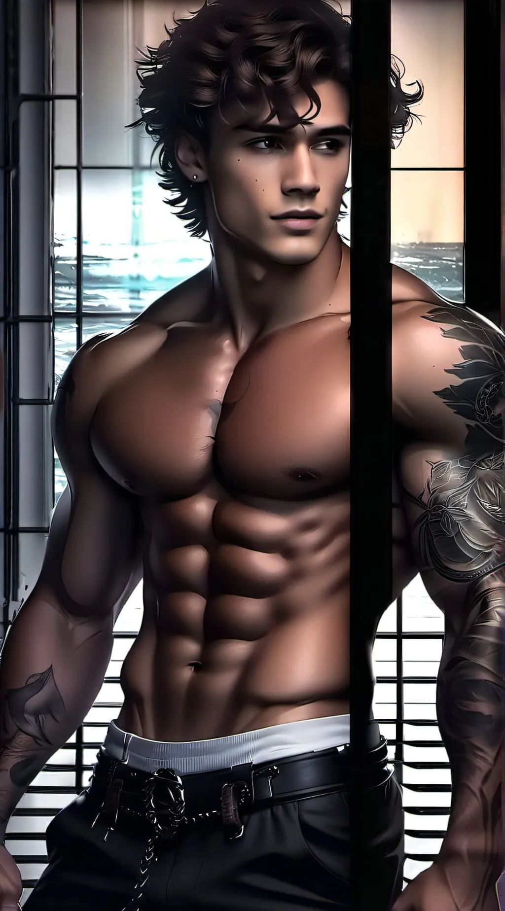 ai character: Atlas background