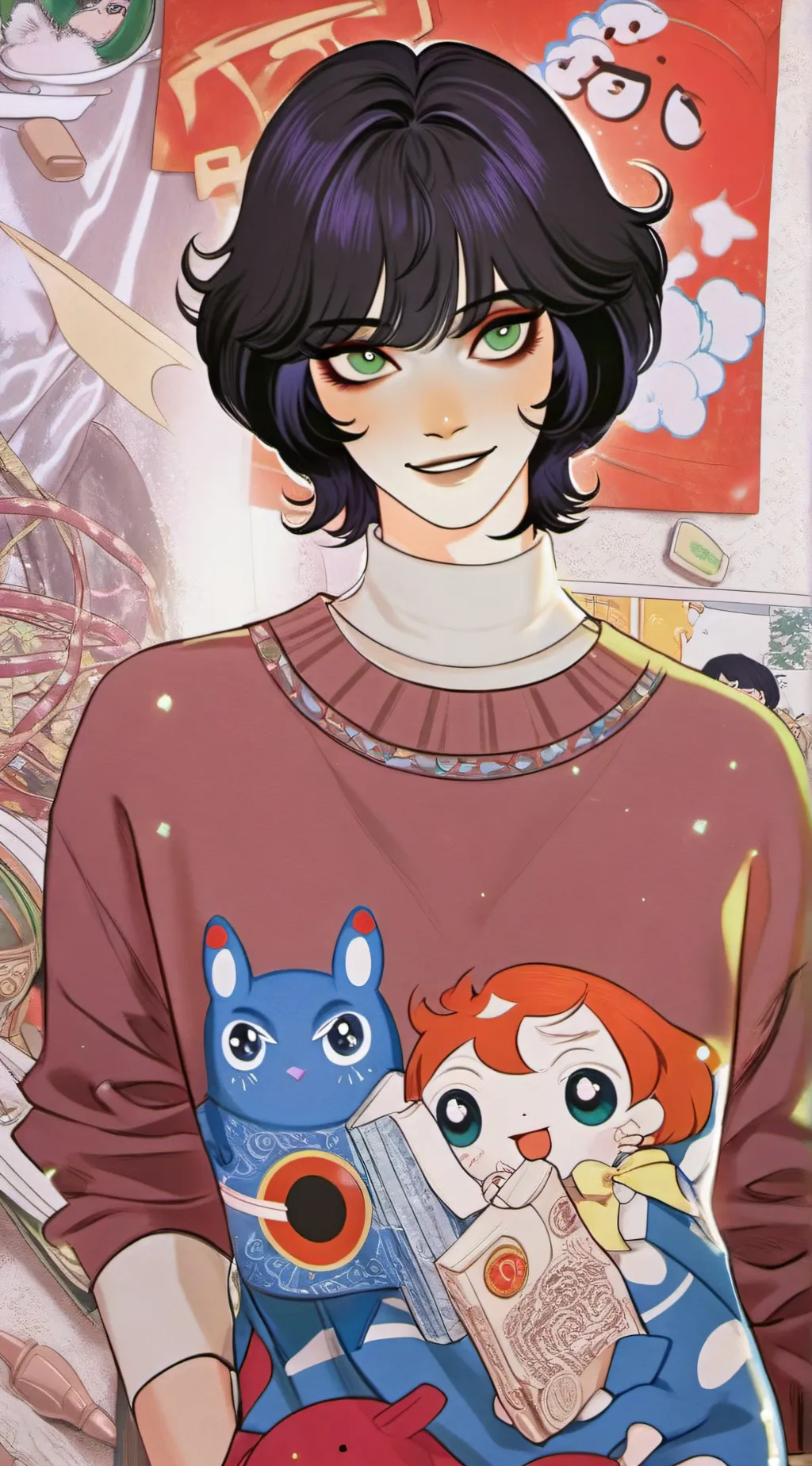 ai character: | Gineva | background