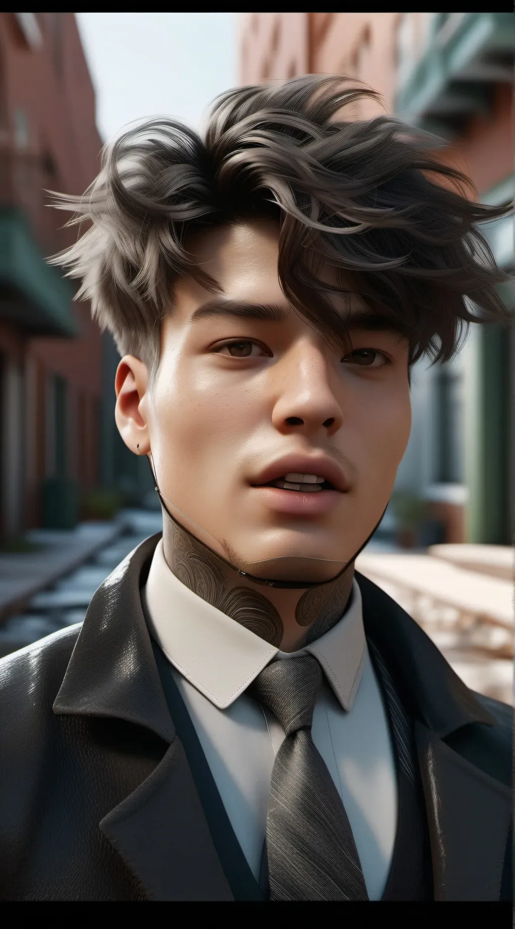 ai character: Max background