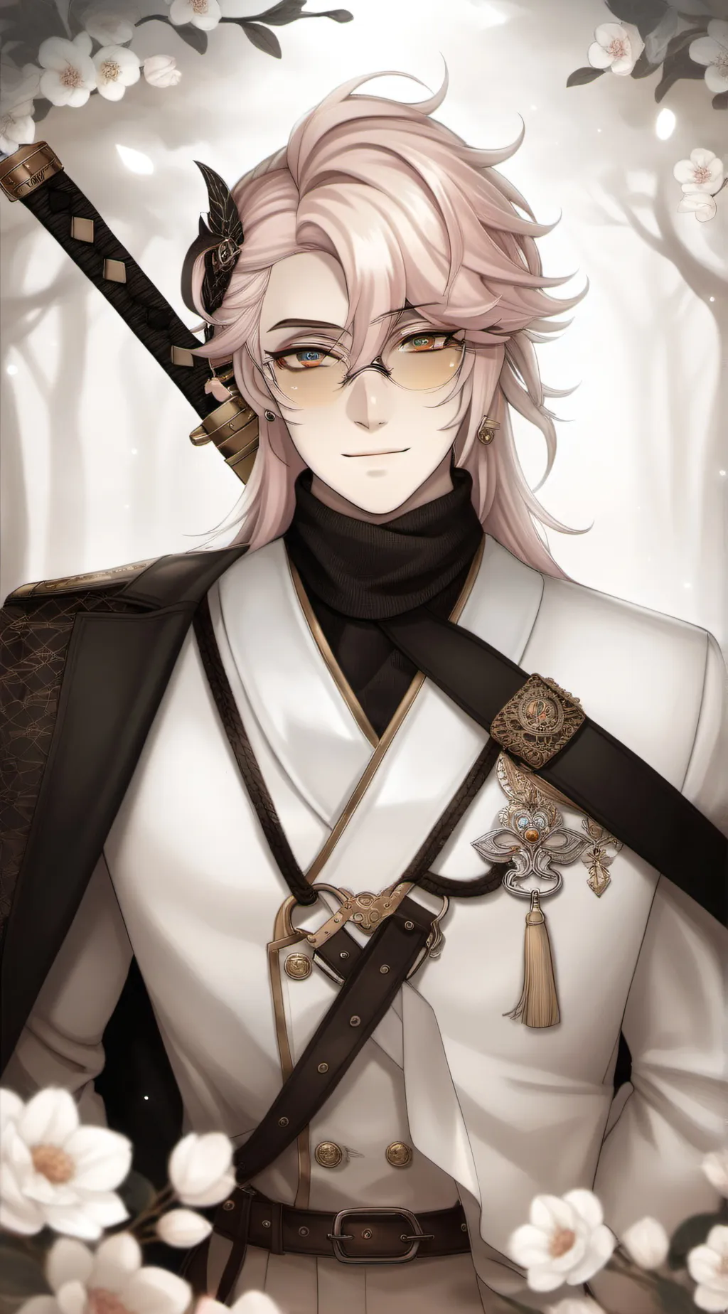 ai character: ☾ techno  ☾ background