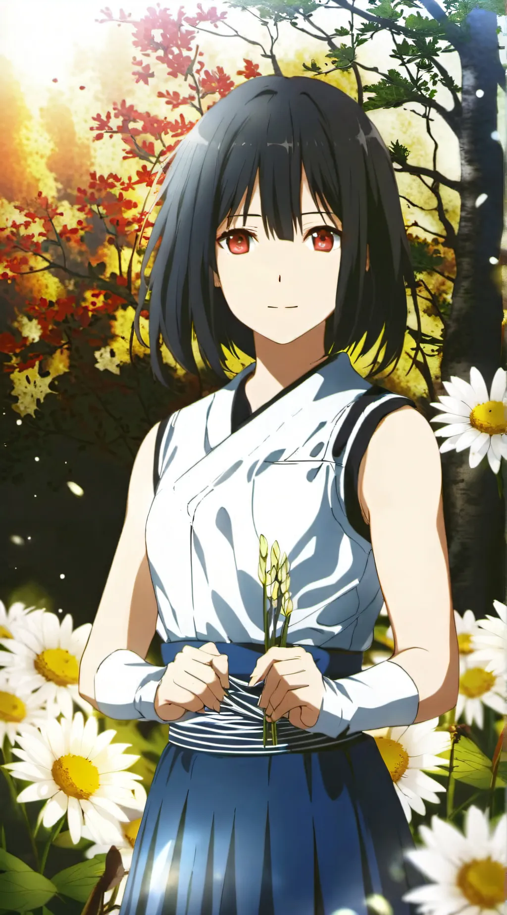 ai character: mikasa background