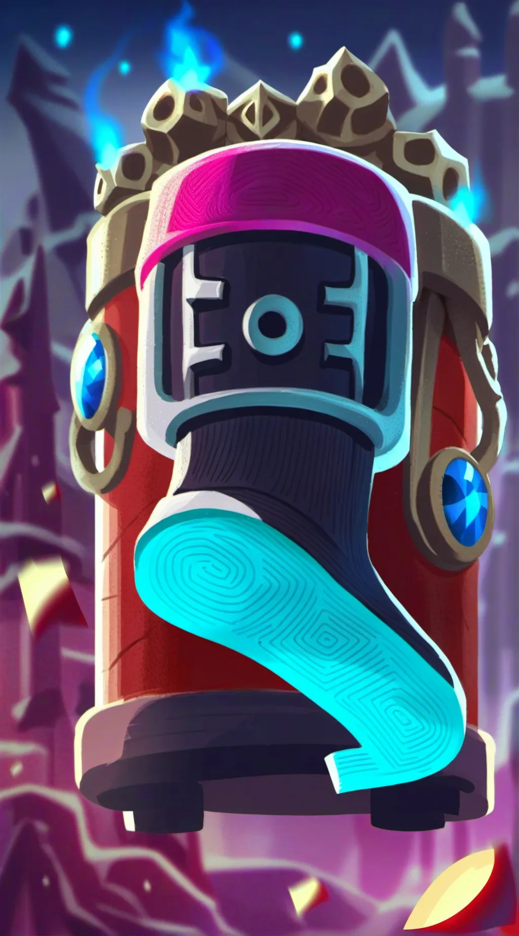 ai character: socks Crew  background