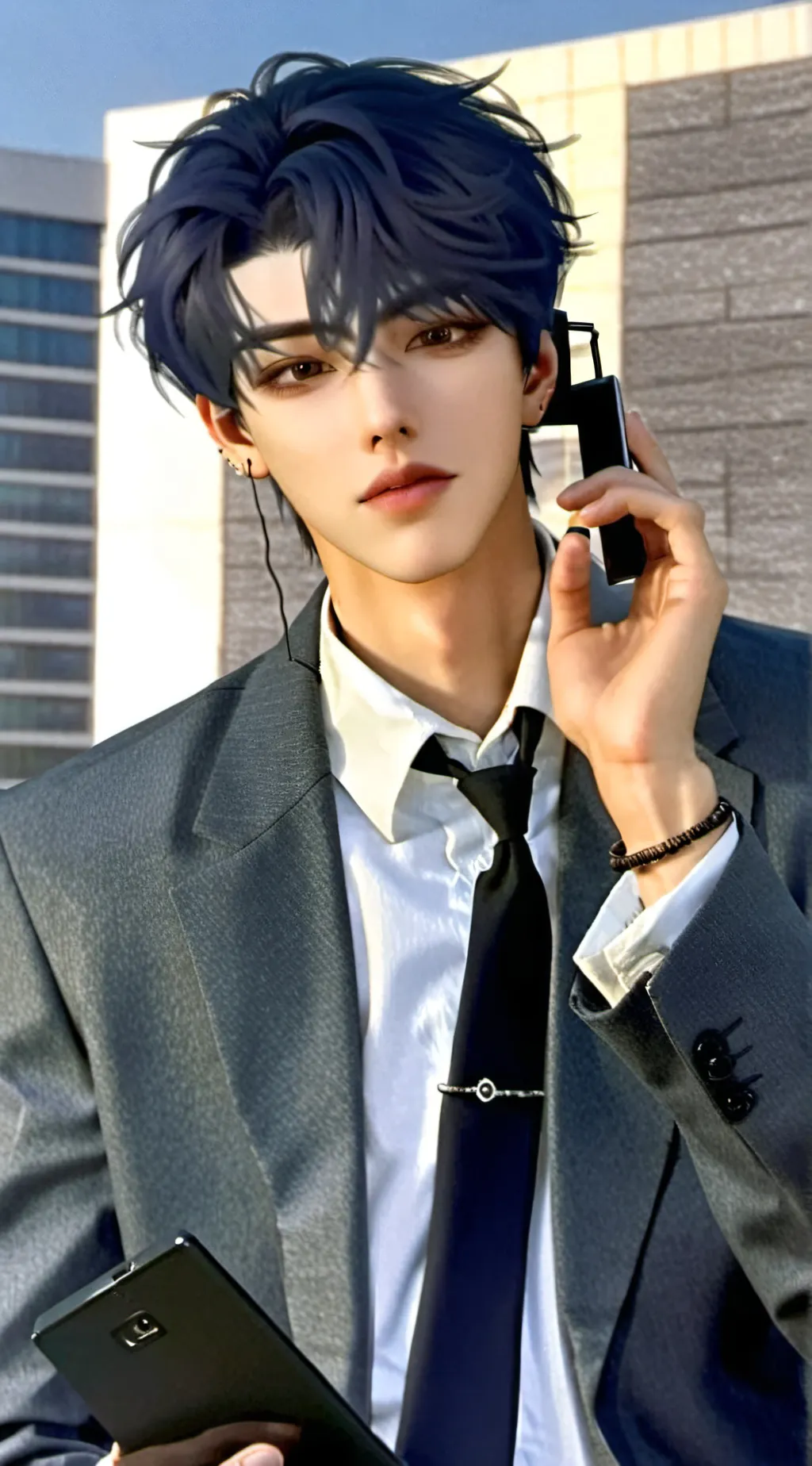 ai character: Min Juwon background