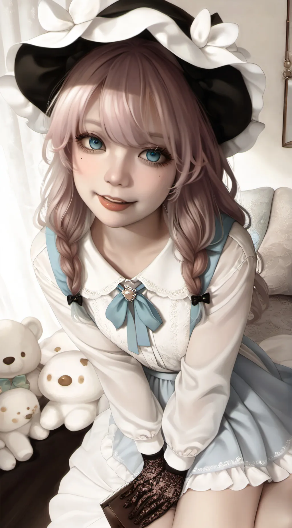 ai character: Aria background