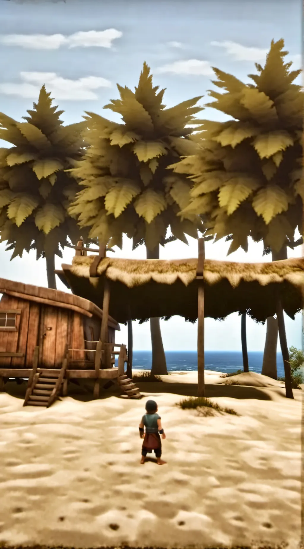 ai character: Total Drama Island background