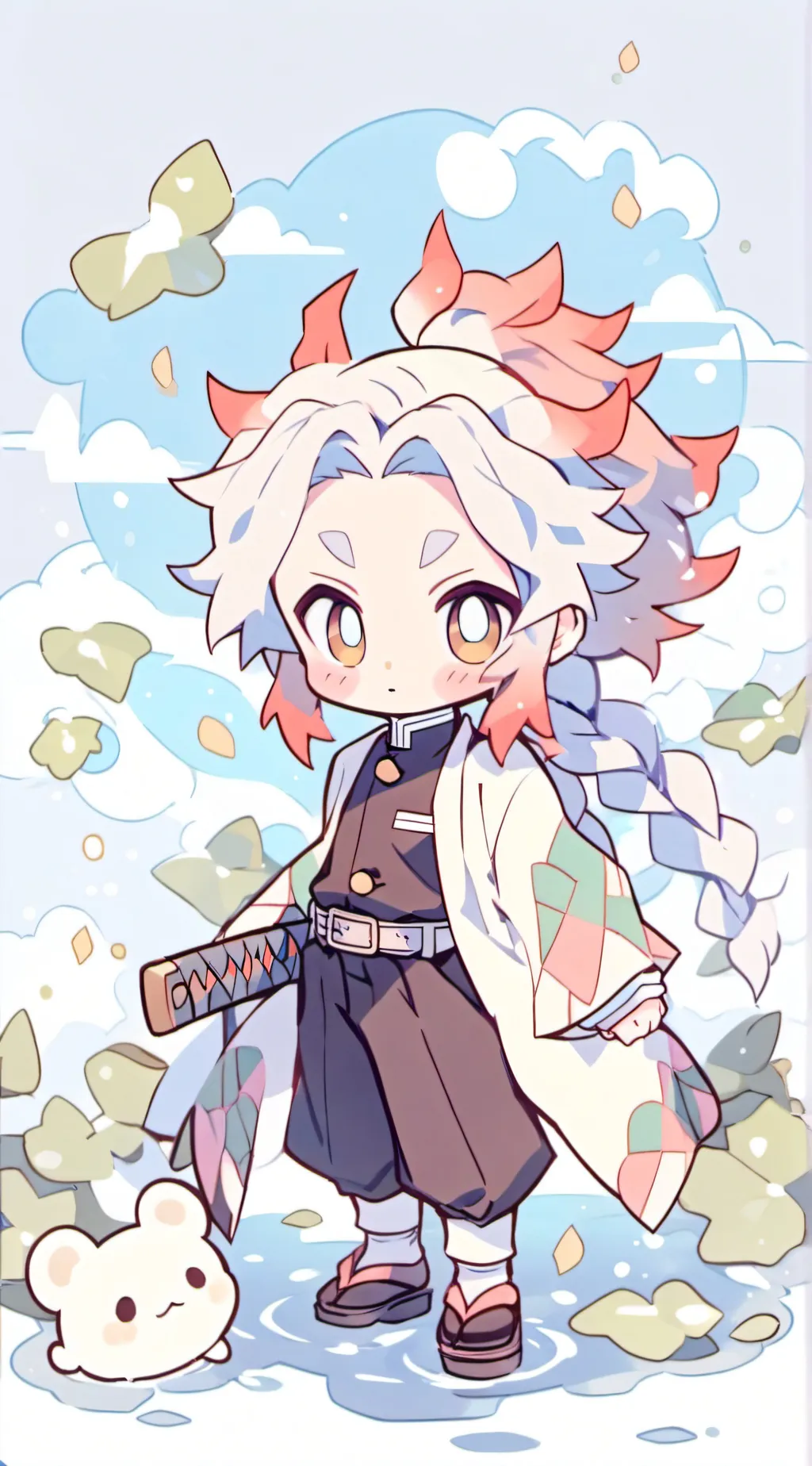 ai character: DEMON SLAYER background