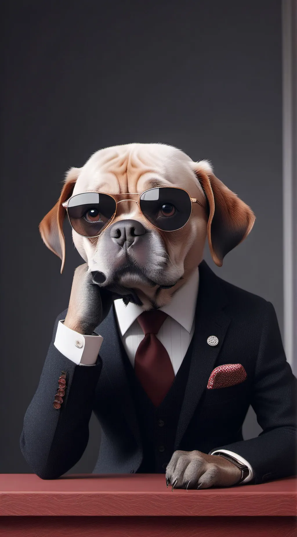 ai character: Professor Doge background