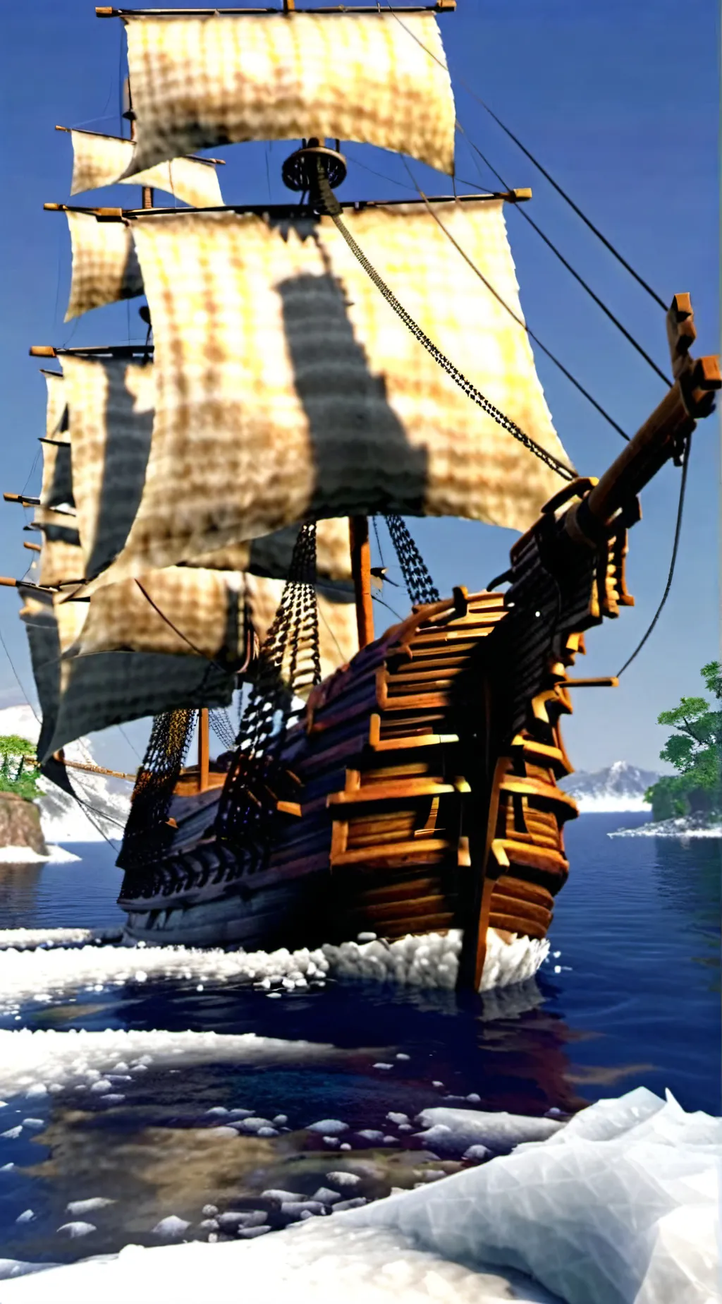 ai character: One Piece background