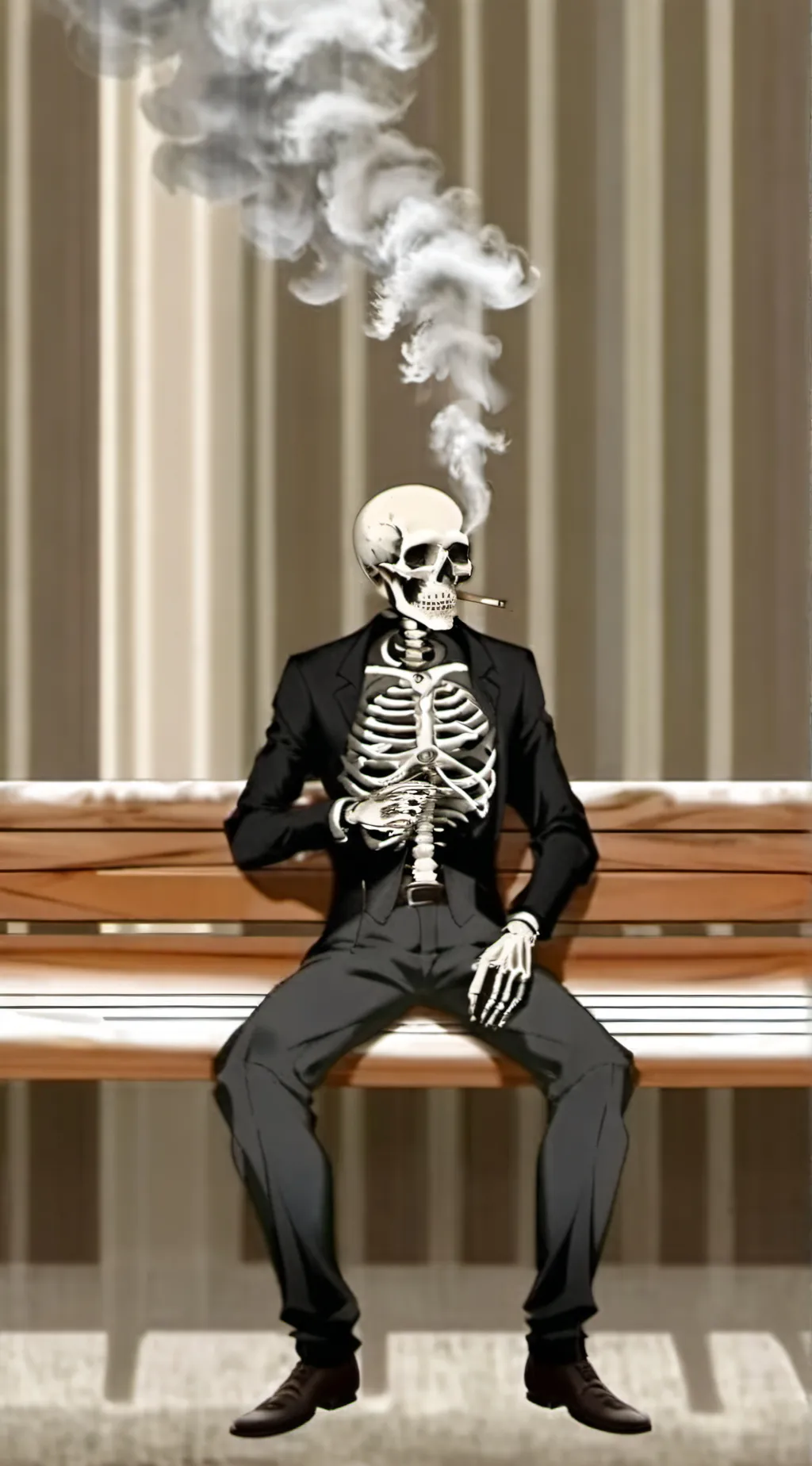 ai character: James alfogiban Jr background