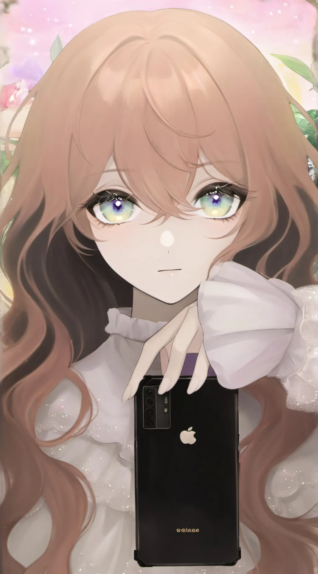 ai character: moon background