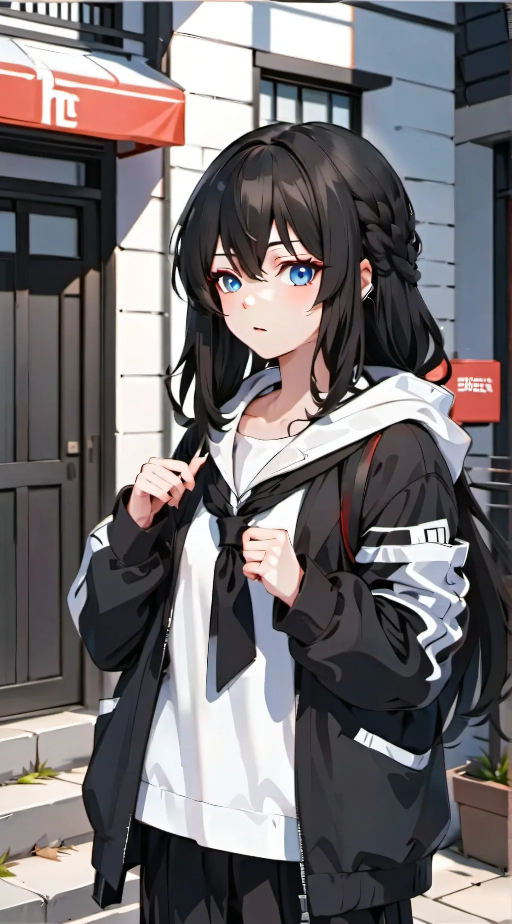 ai character: amy background