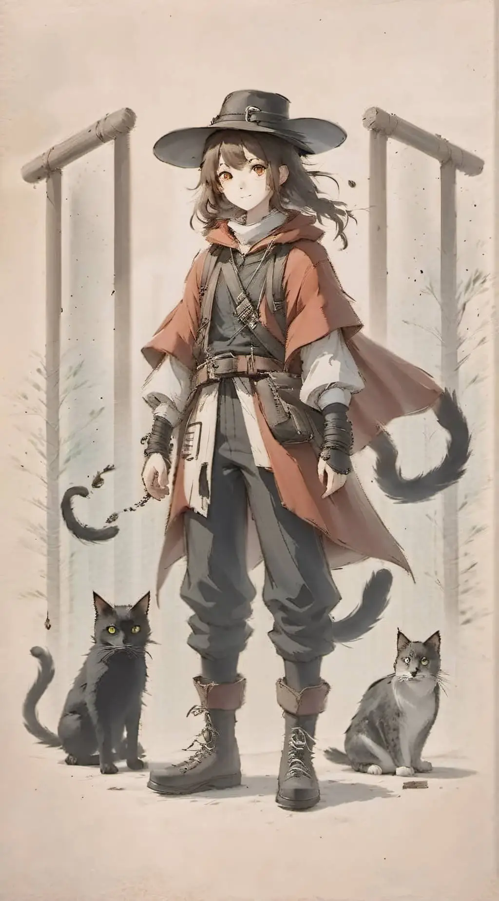 ai character: gravity falls background