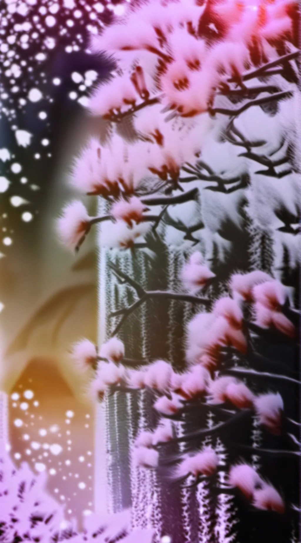 ai character: Melanie strawberry background