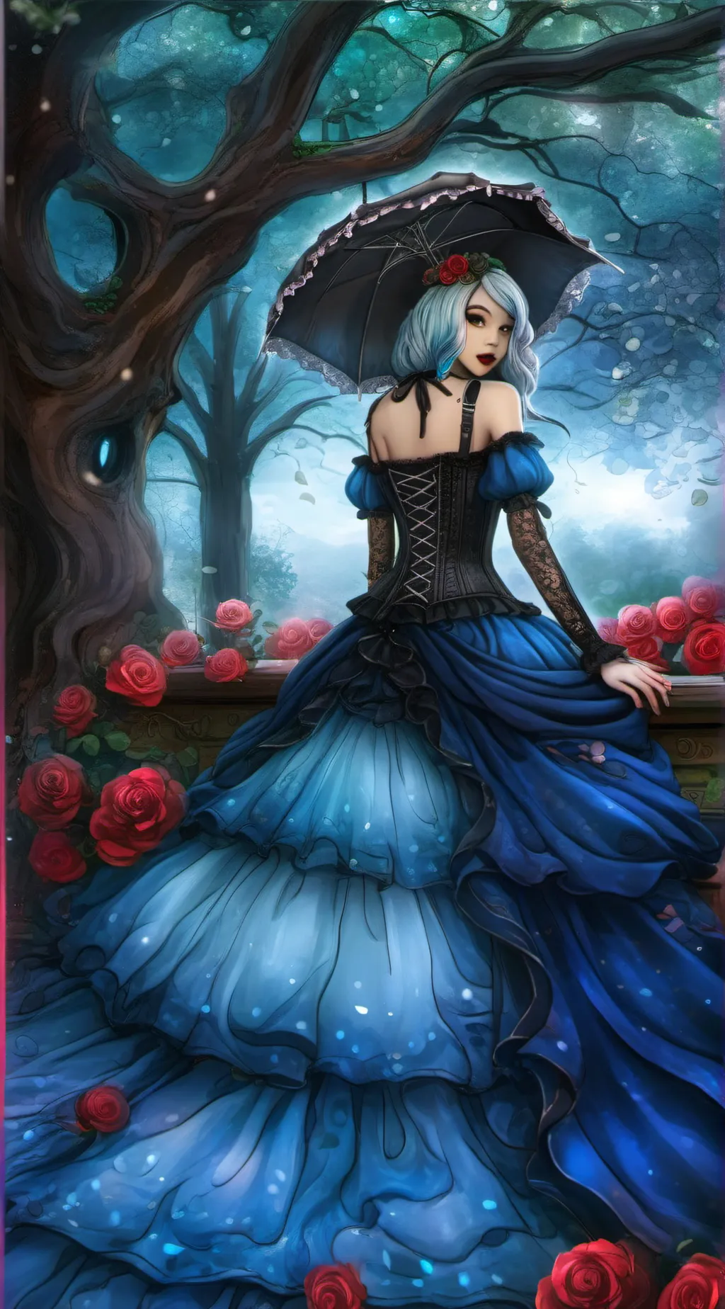 ai character: Lily† background