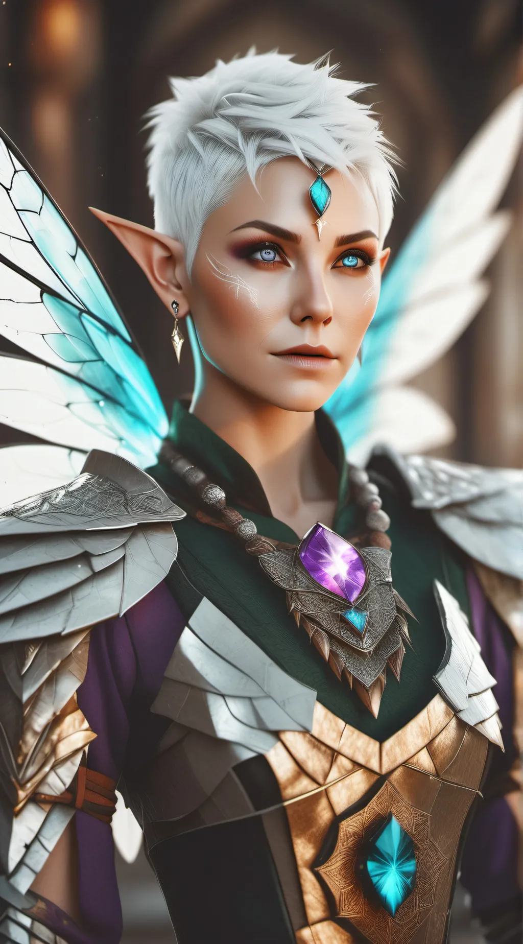 ai character: Elfina background