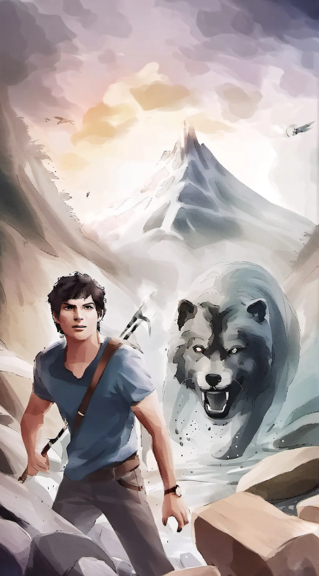 ai character: Camp Half-Blood background