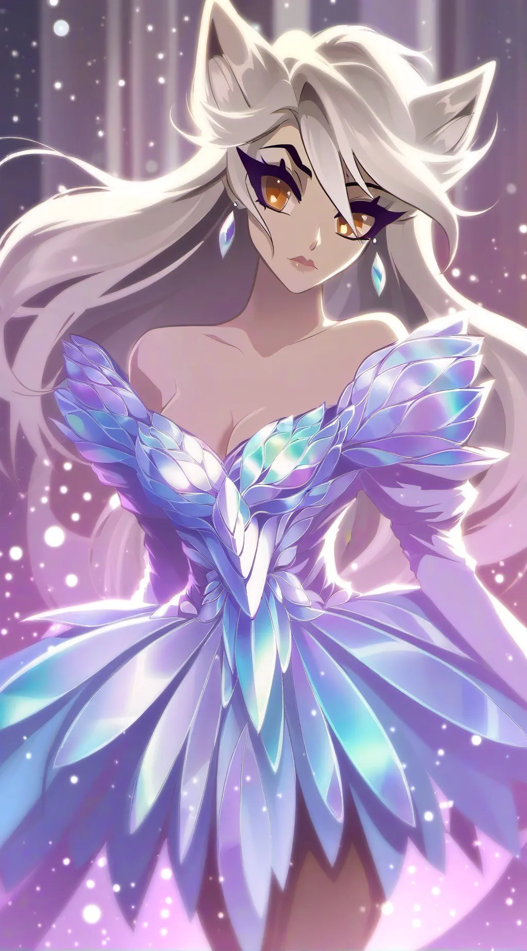 ai character: Evelin  background