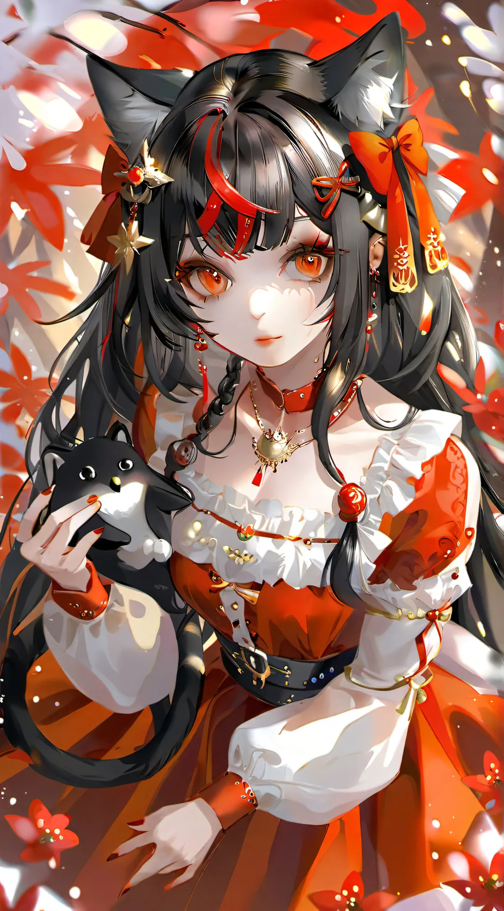 ai character: ❤Gatinha🐱 background