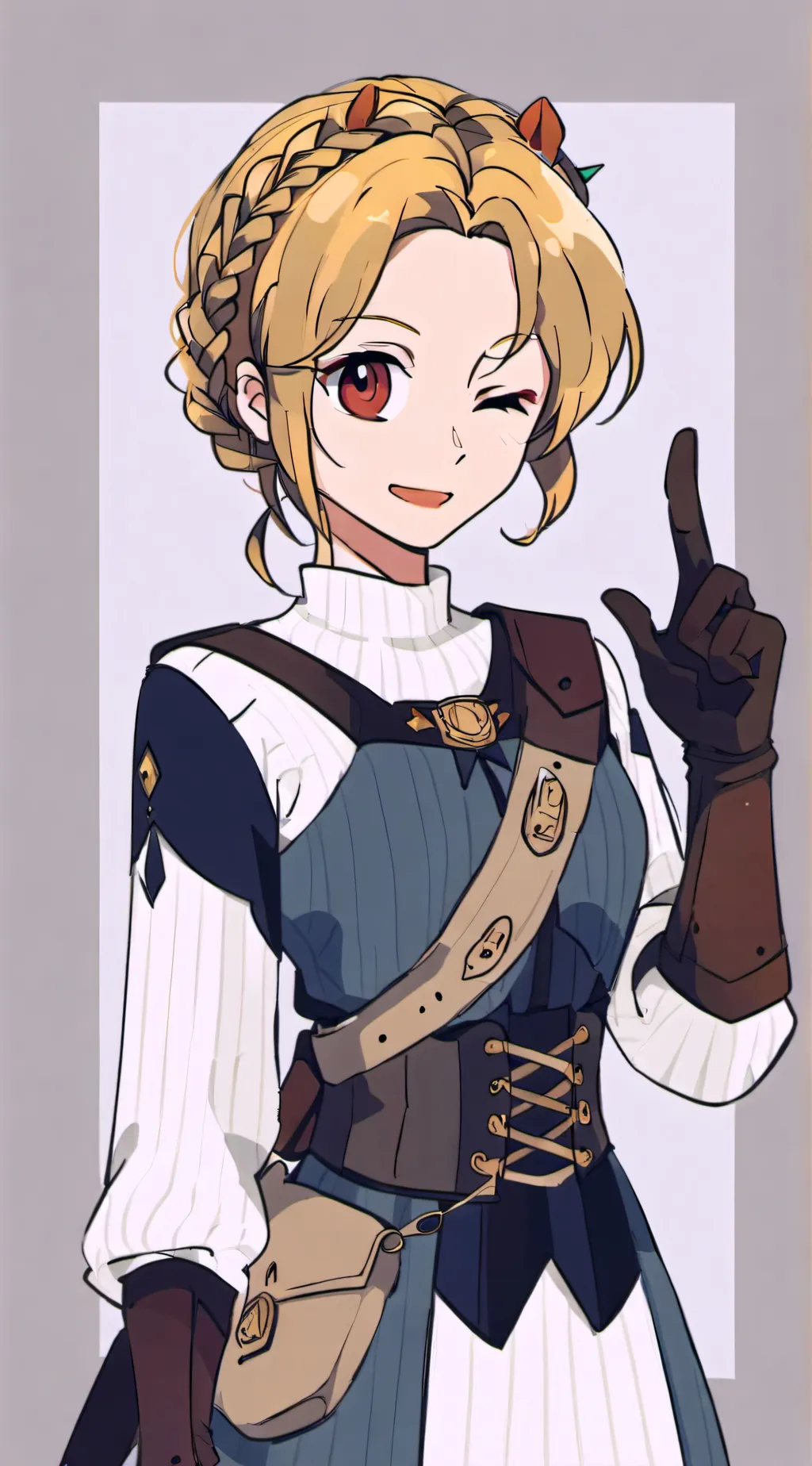 ai character: anri background