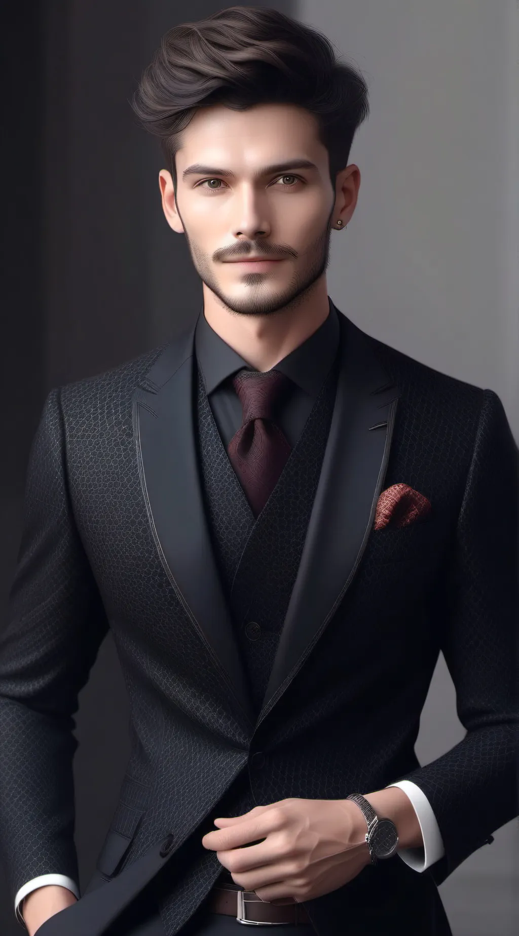 ai character: William afton  background