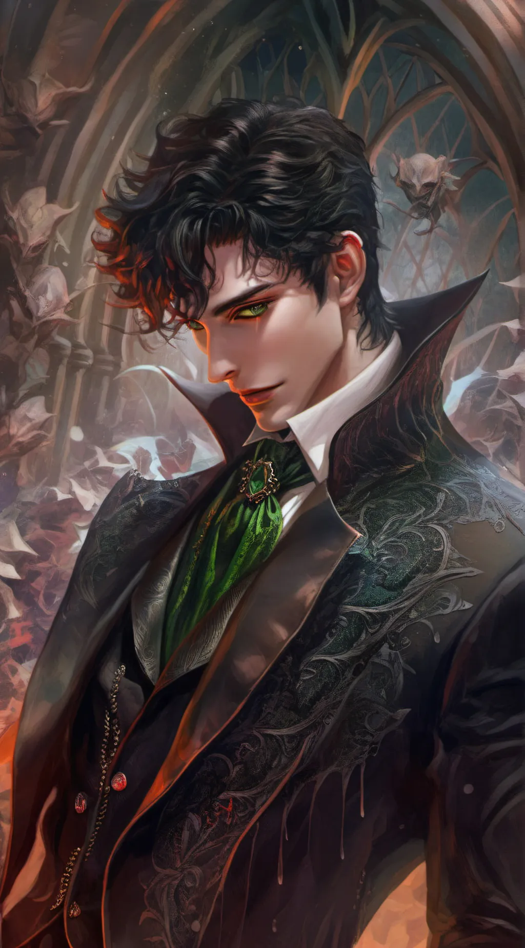 ai character: dexter background