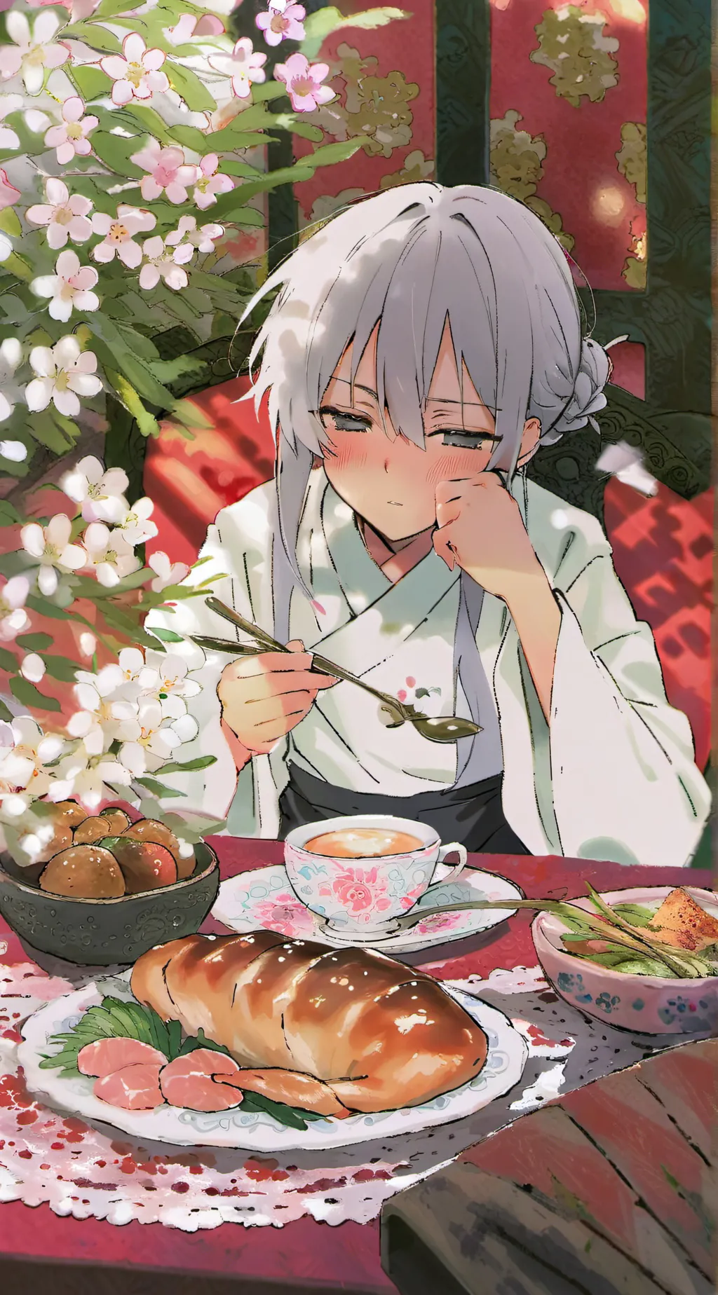 ai character: hanna  background