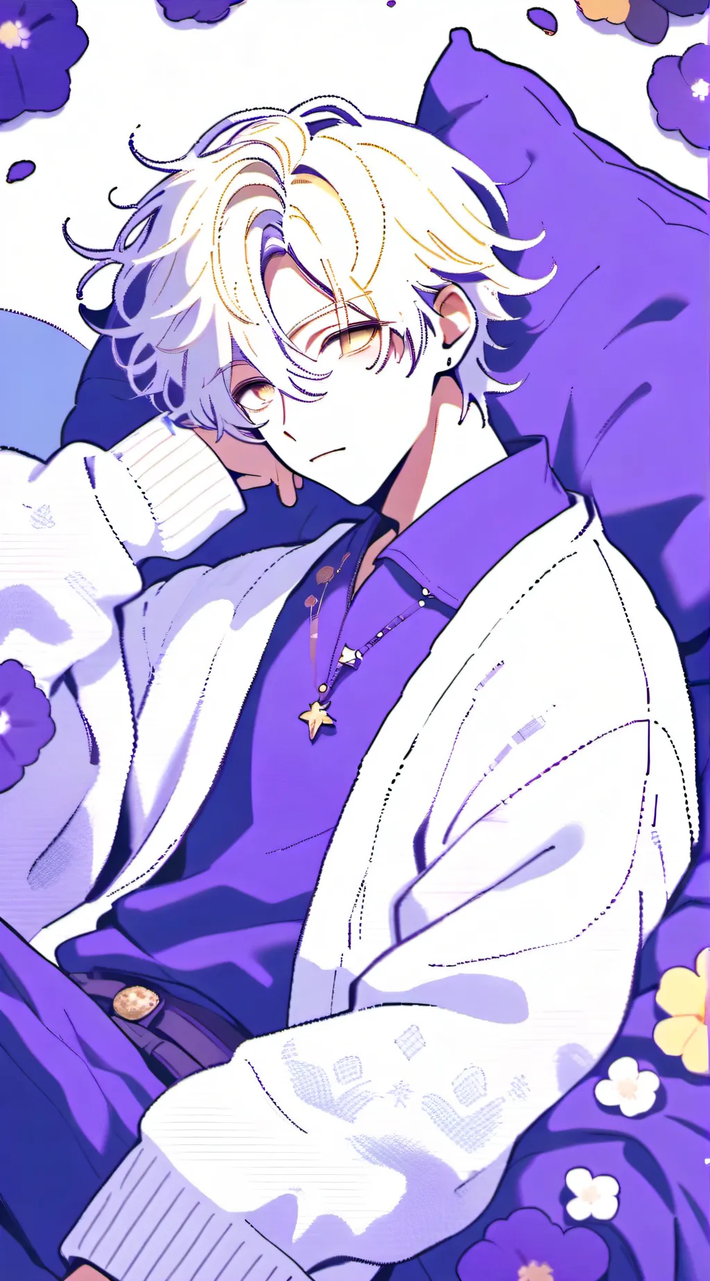 ai character: 🦋sky🪼 background