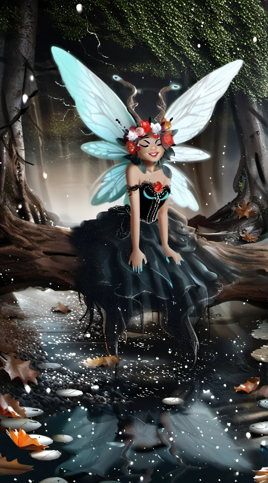 ai character: winty background