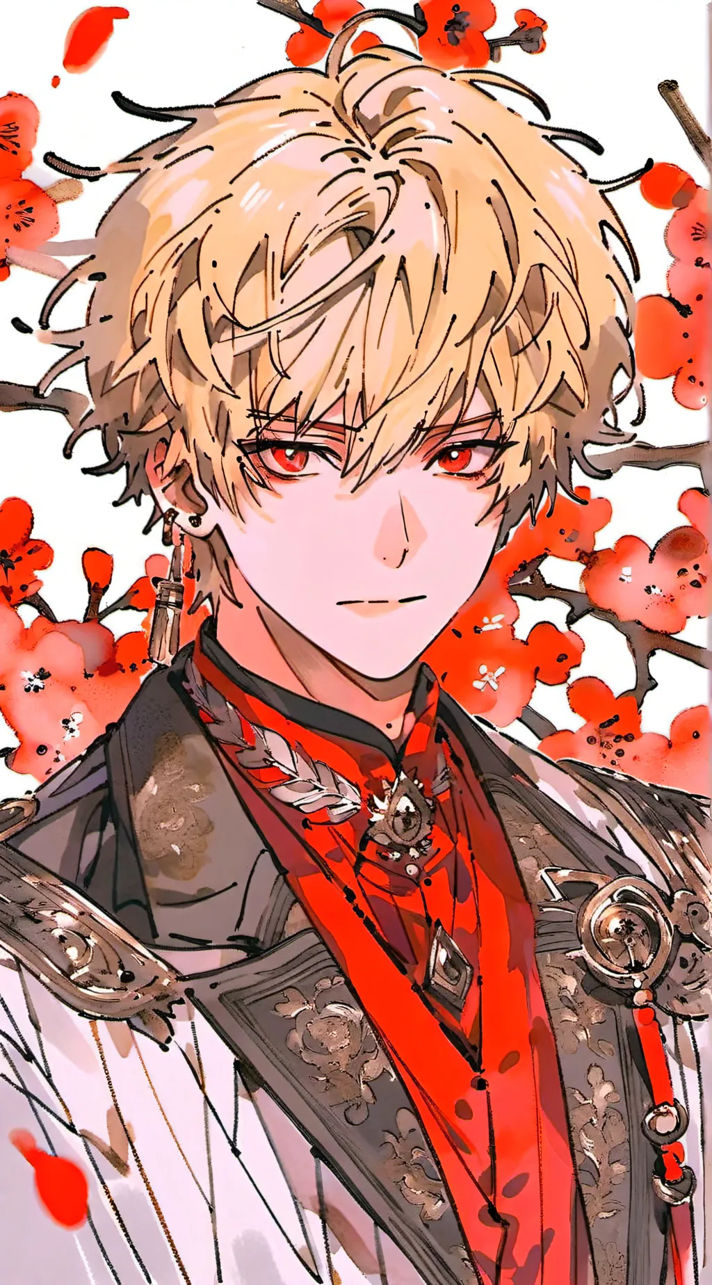 ai character: ✨🧡bakugo🧡✨ background