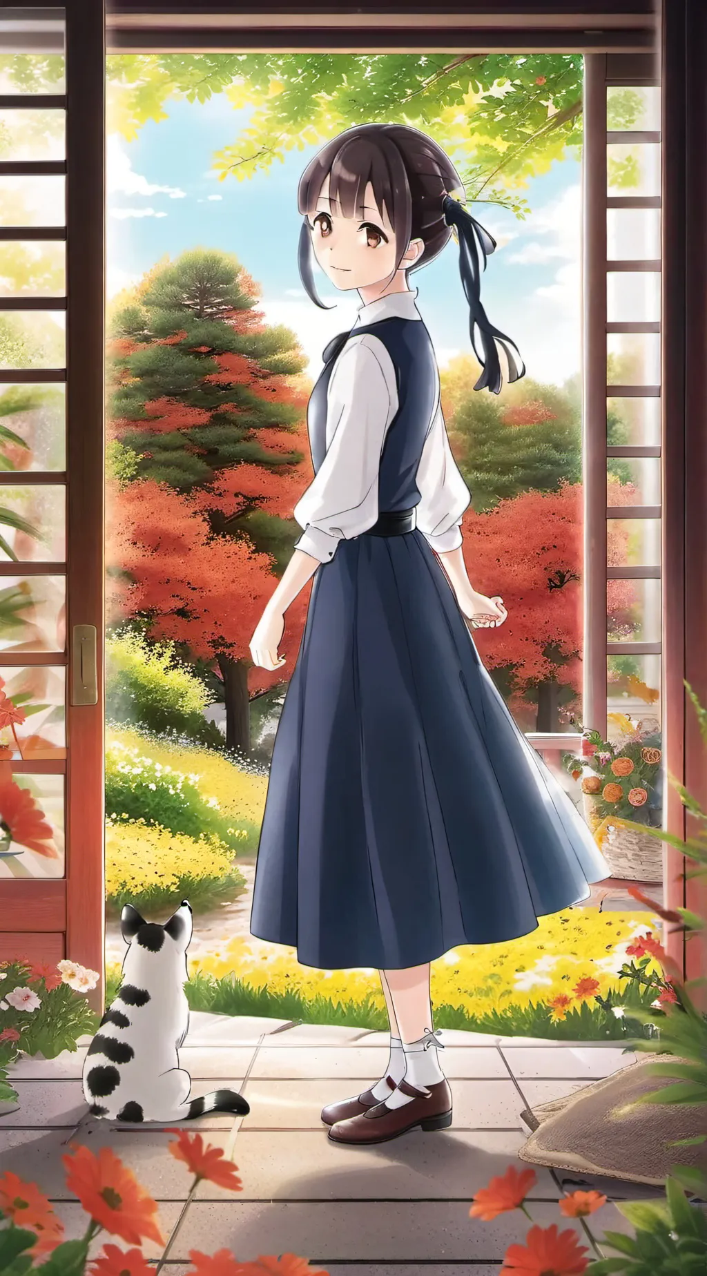 ai character: Hana background