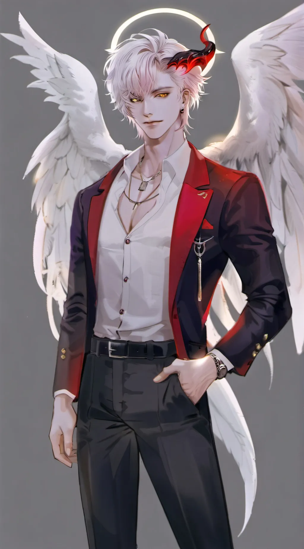 ai character: ☆ m-mike ☆ background