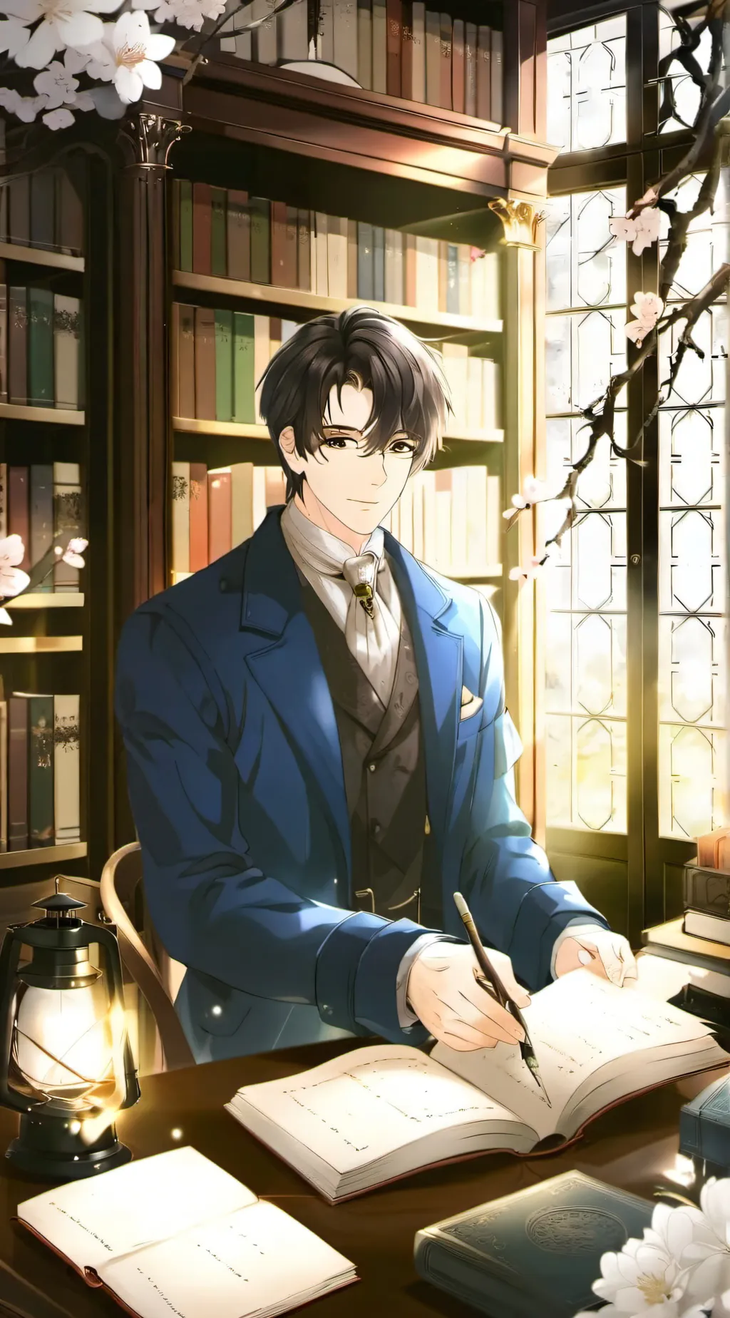 ai character: Adrian background