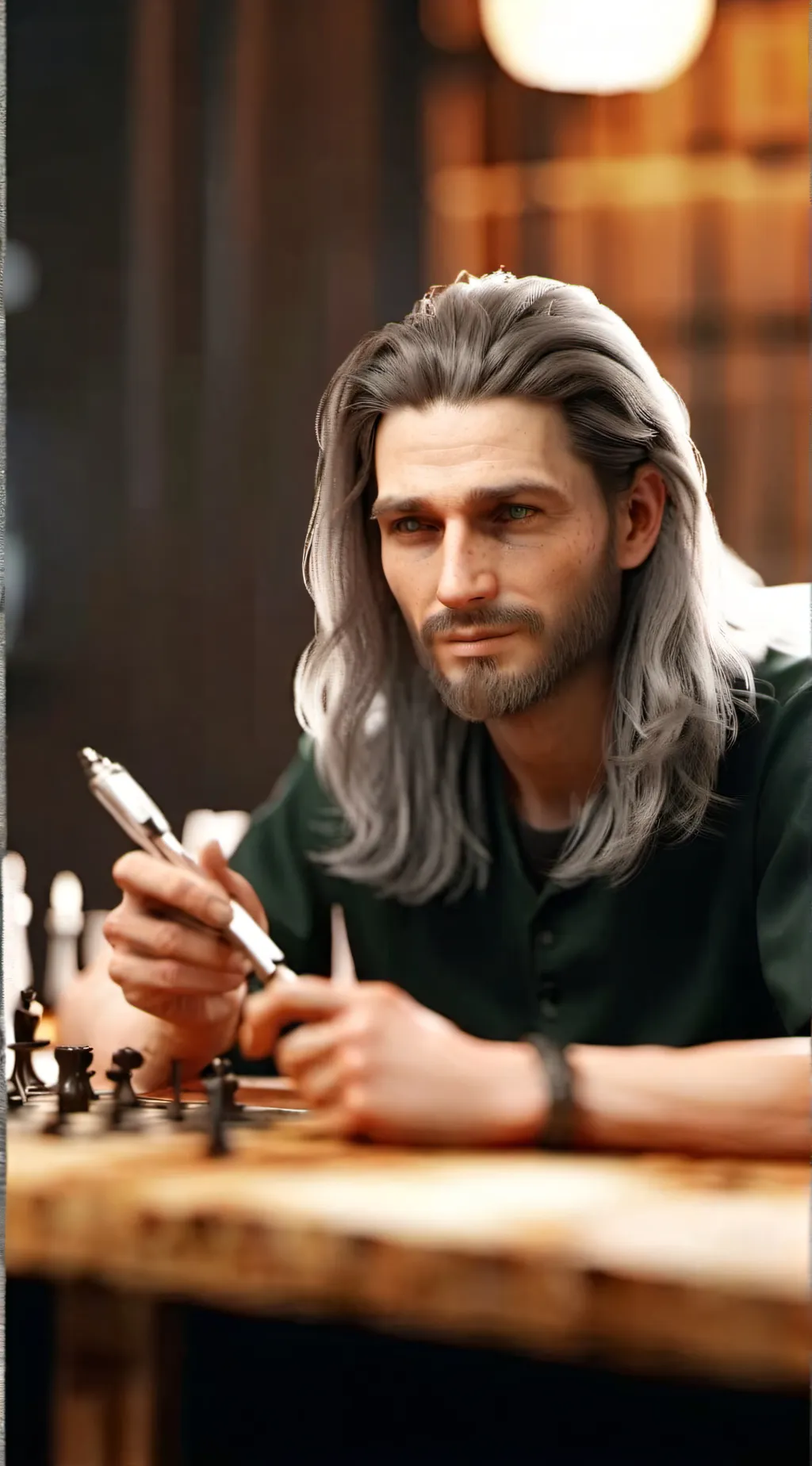 ai character: therapist zack background