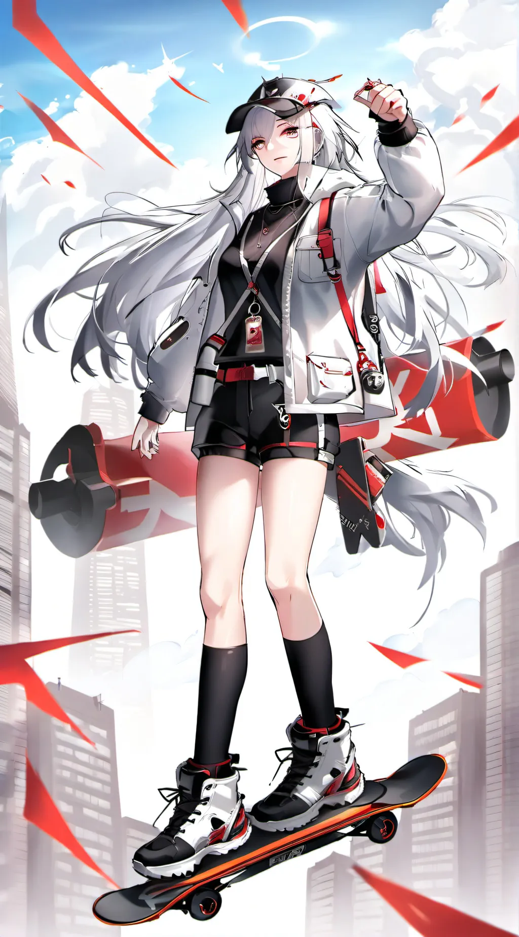 ai character: Aria background