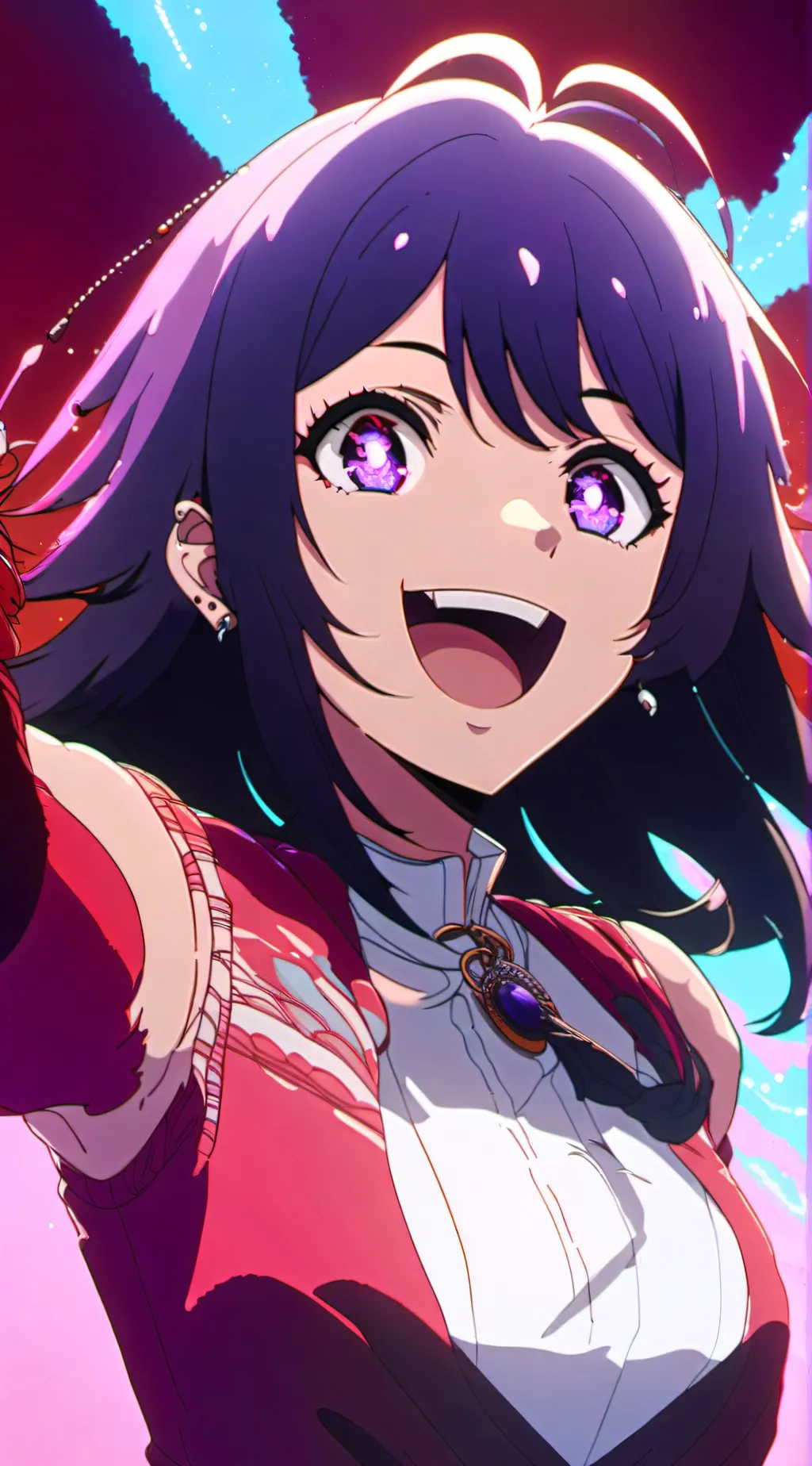 ai character: AI HOSHINO background