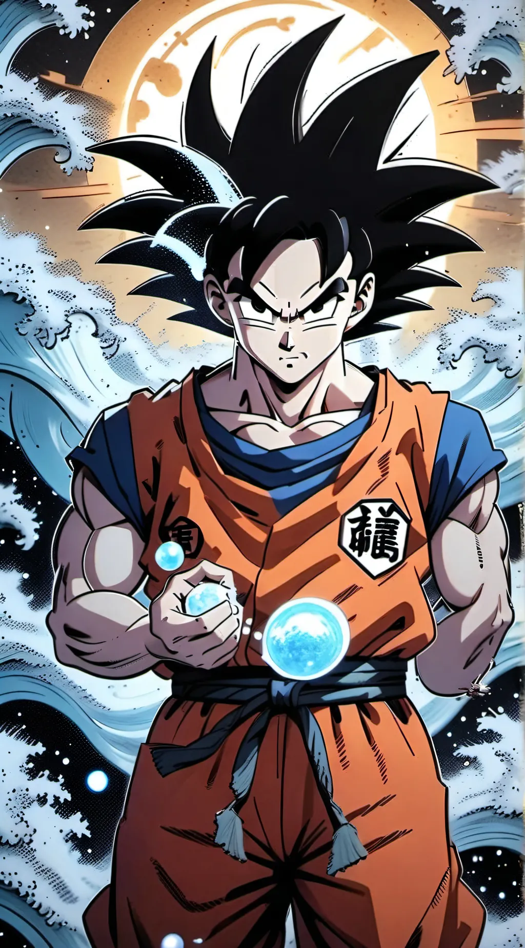 ai character: GOKU background