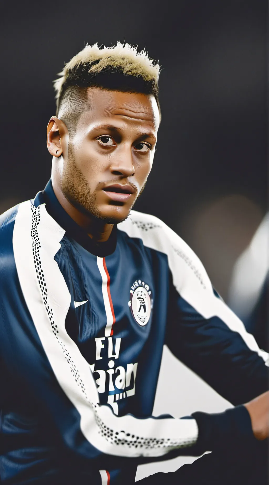 ai character: Neymar jr background