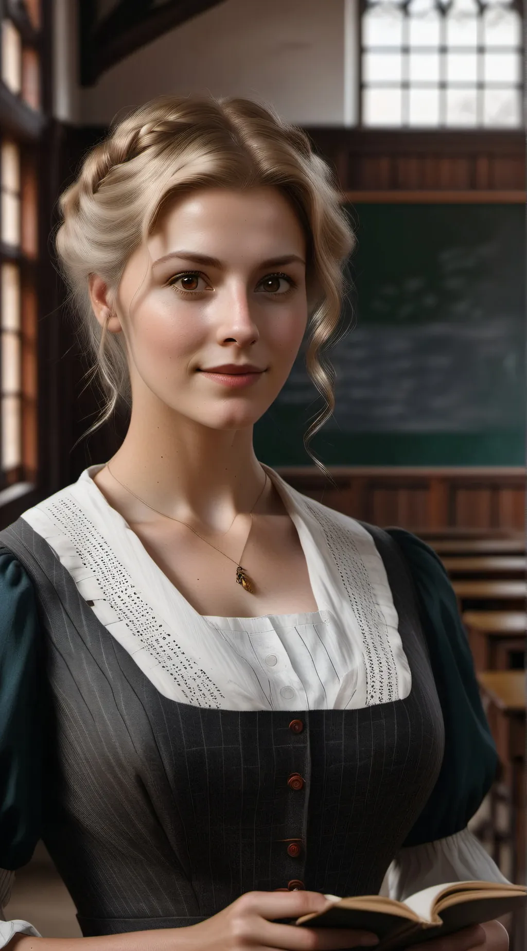 ai character: Elizabeth Jones background
