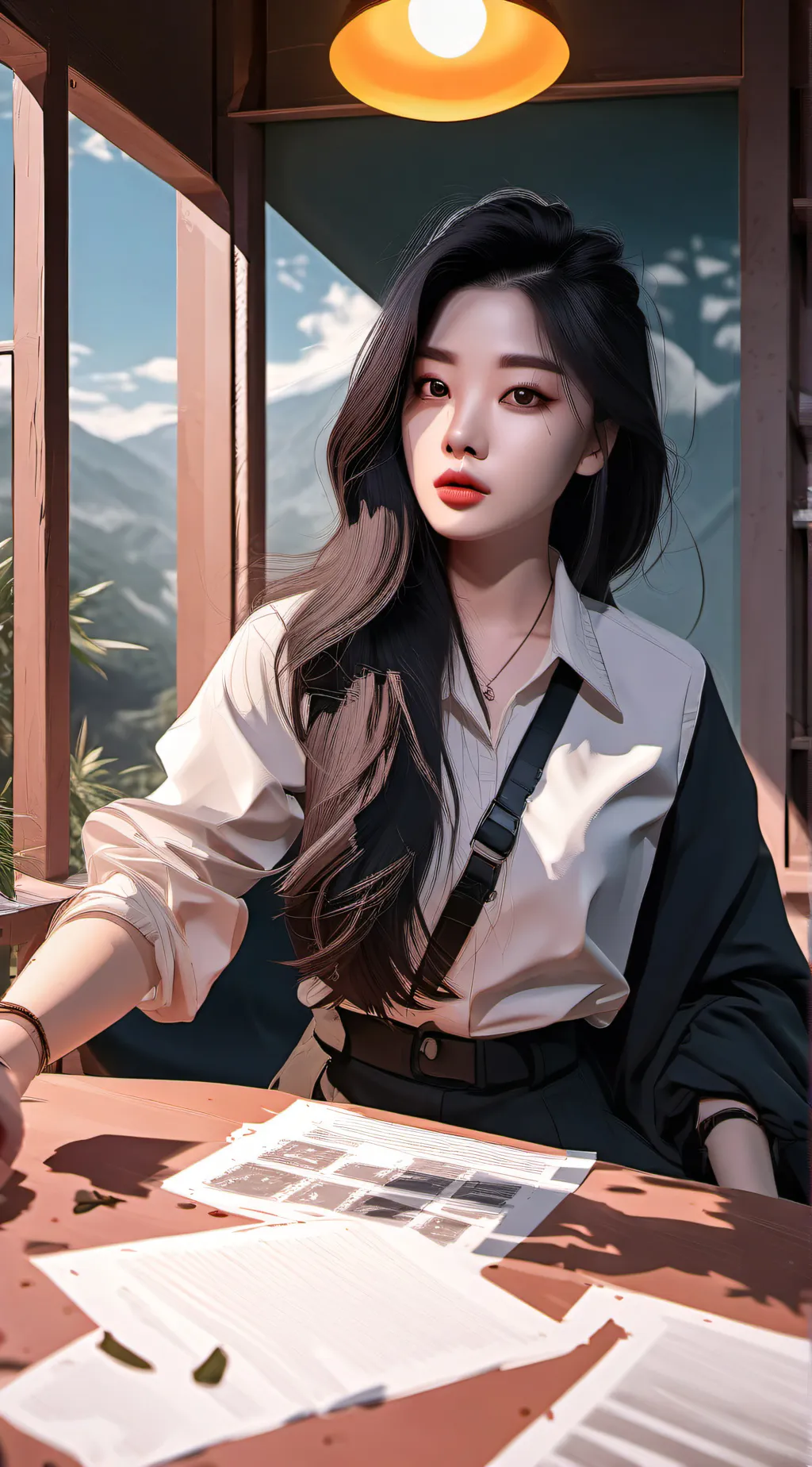 ai character: skz friend group background