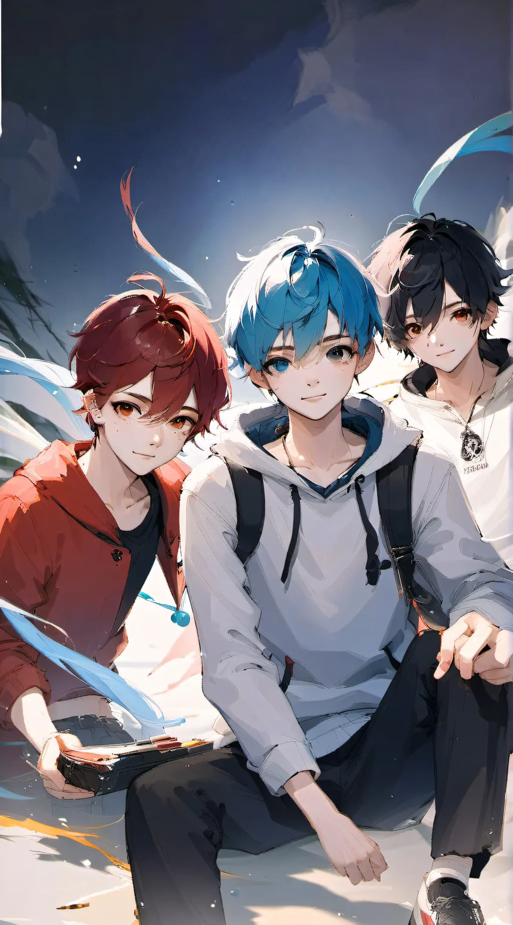 ai character: Weird boys background