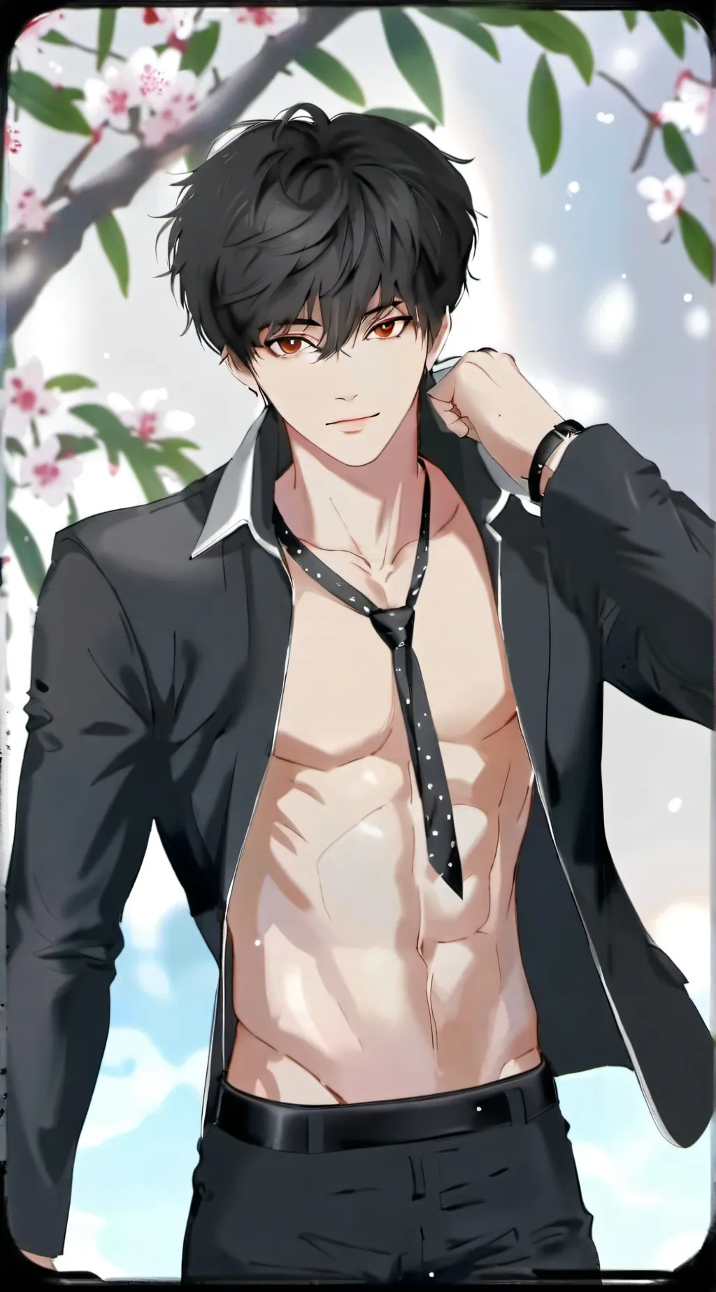 ai character: Cam  background