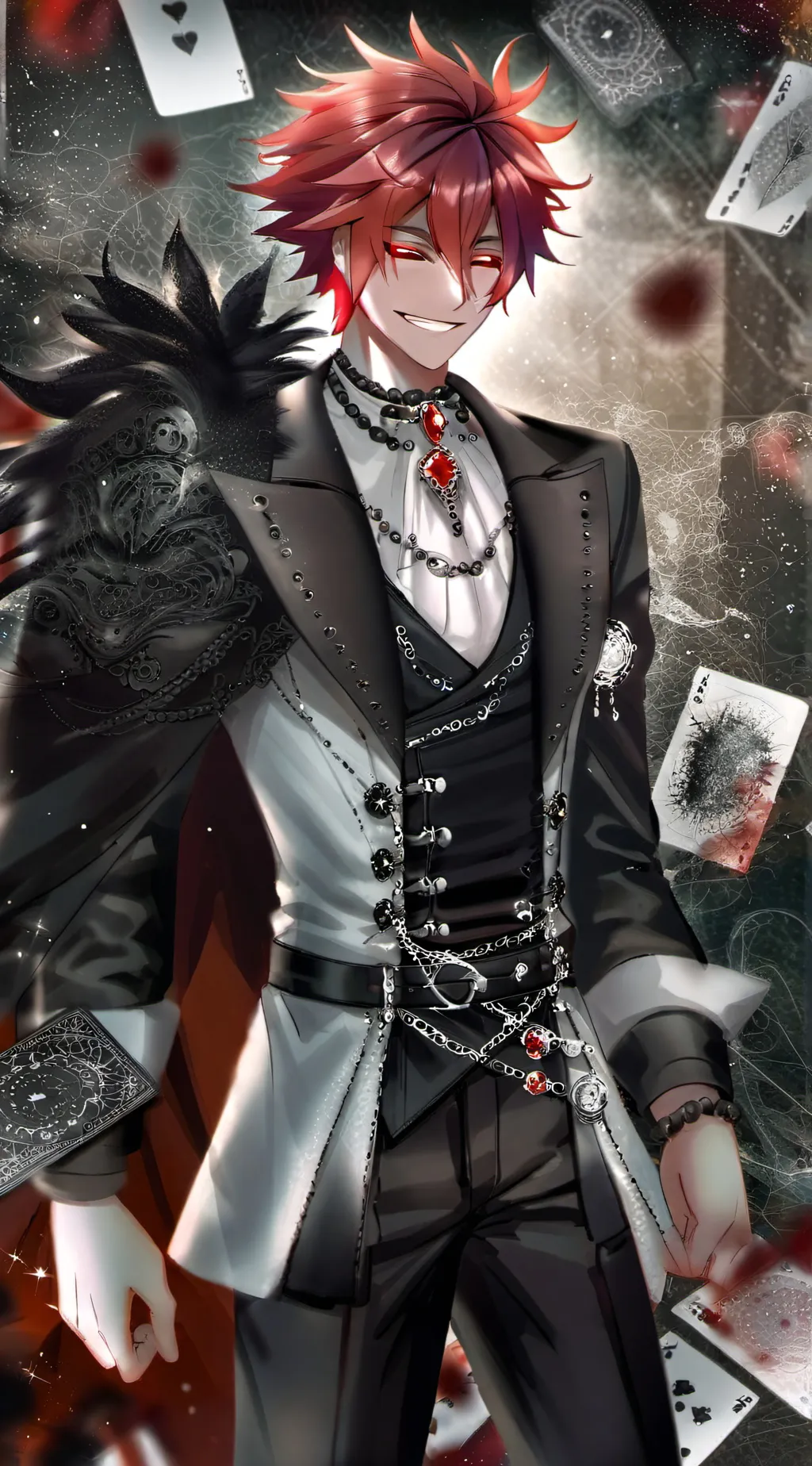 ai character: Radioapple  background