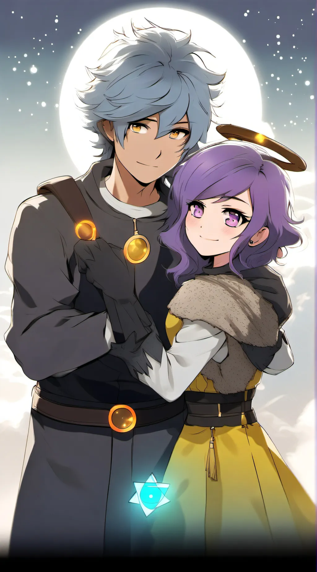 ai character: Cosmo & Comet background