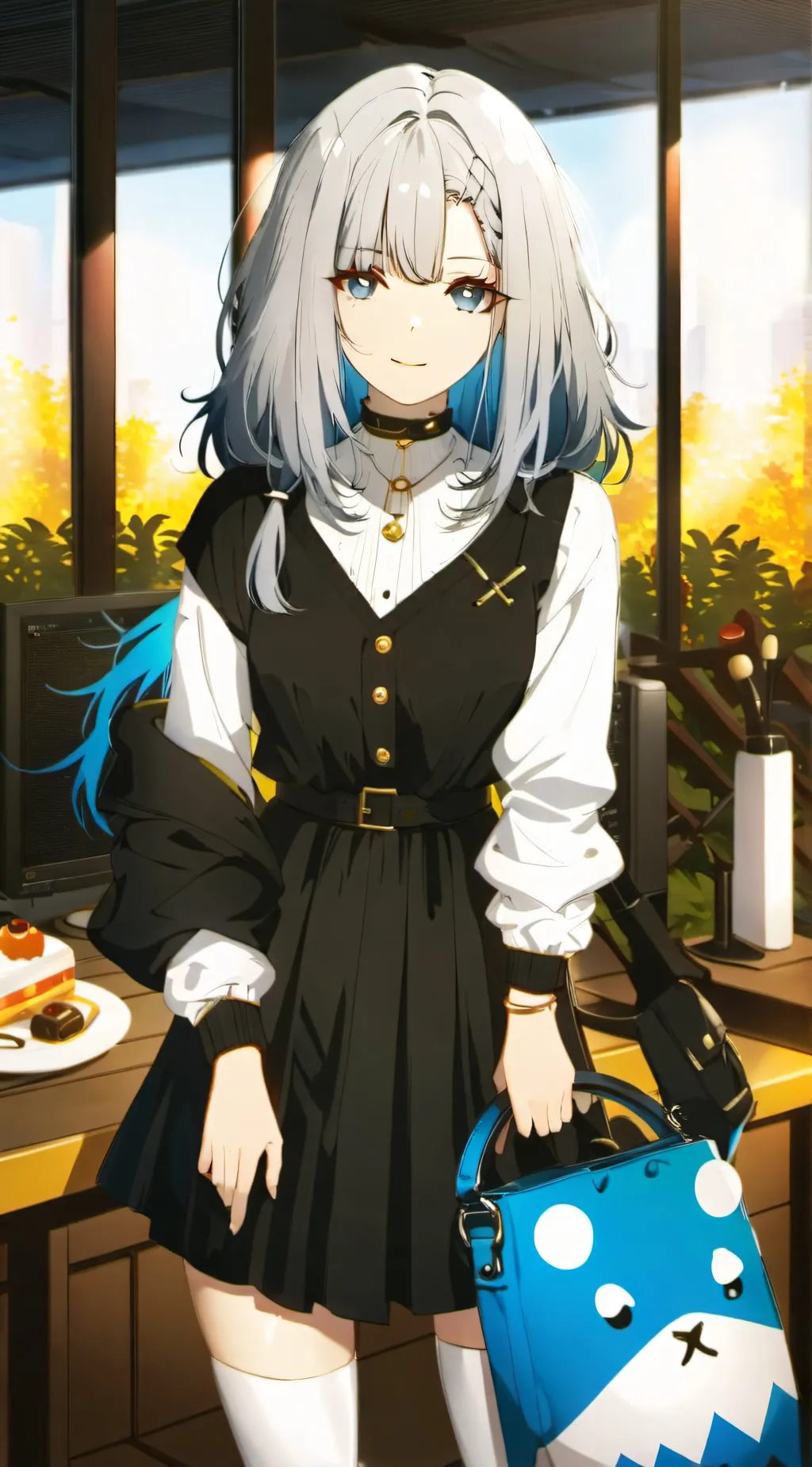 ai character: Rachel  background