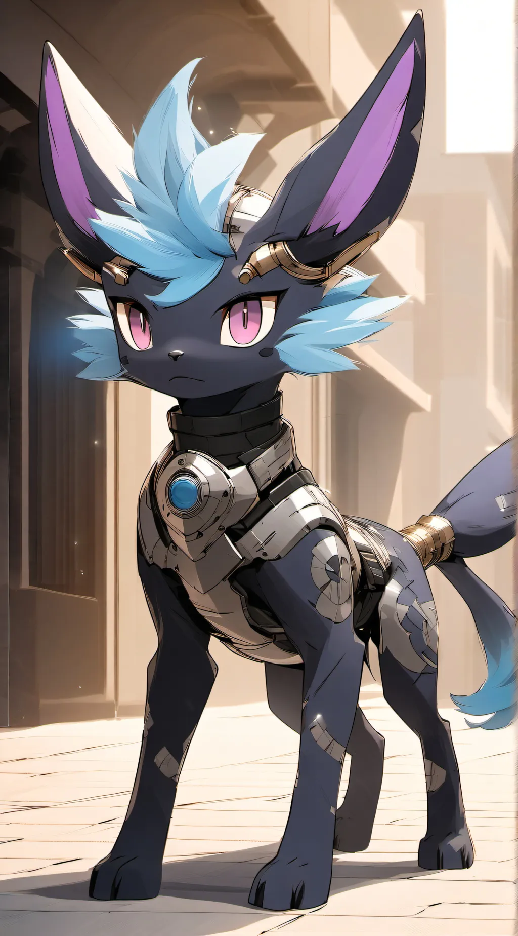 ai character: Barricadia background