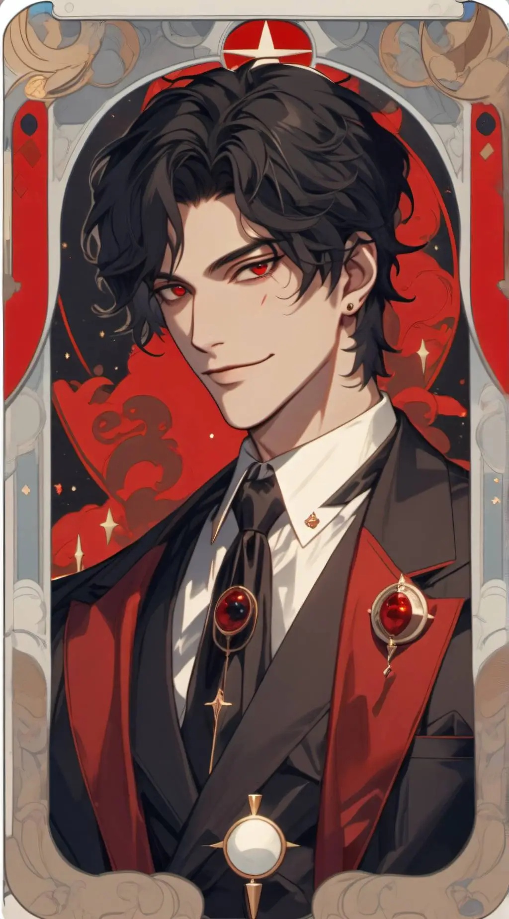 ai character: Luke  background