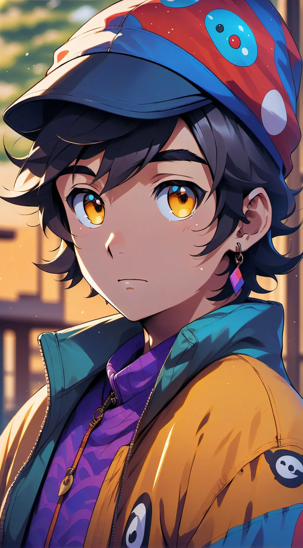 ai character: Jeffrey  background