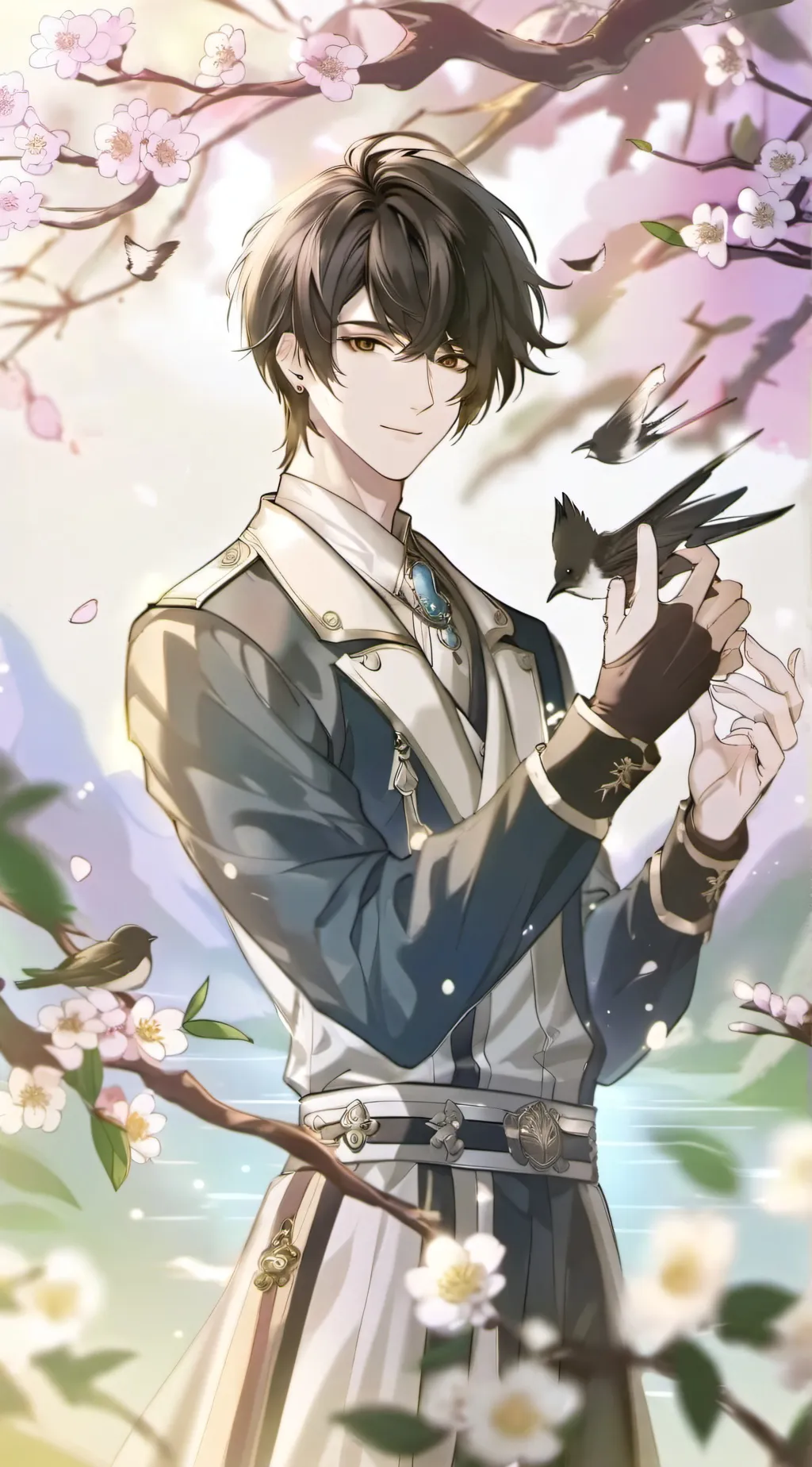 ai character: Adam baby background